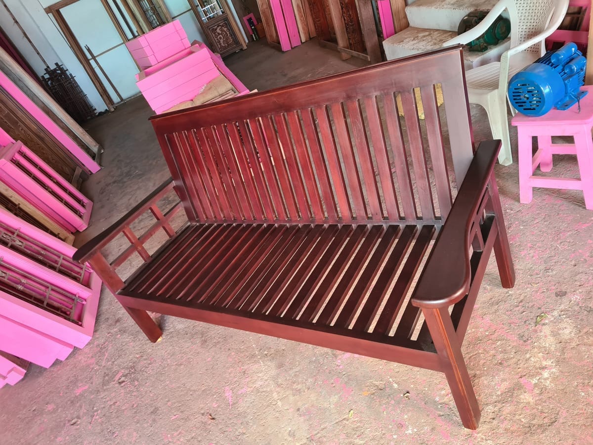 Wooden Sofa