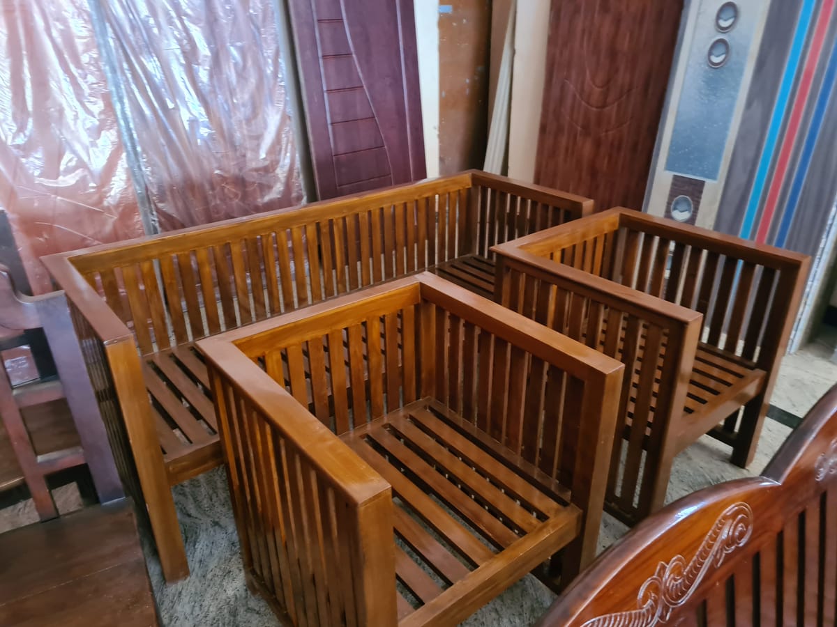 Wooden Sofa