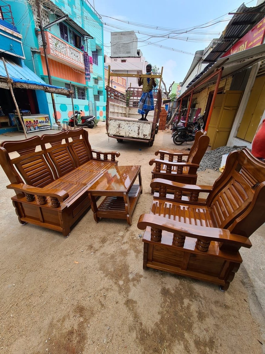 Wooden Sofa