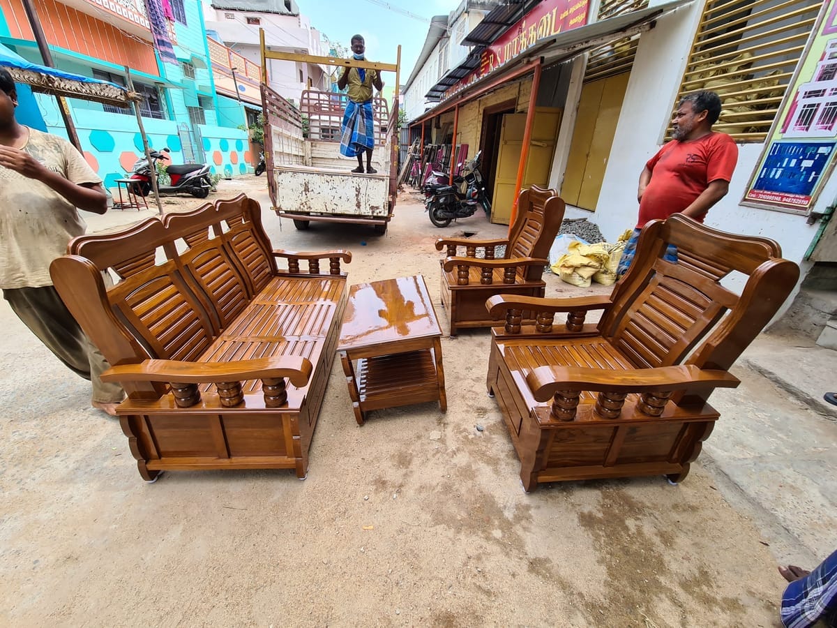 Wooden Sofa