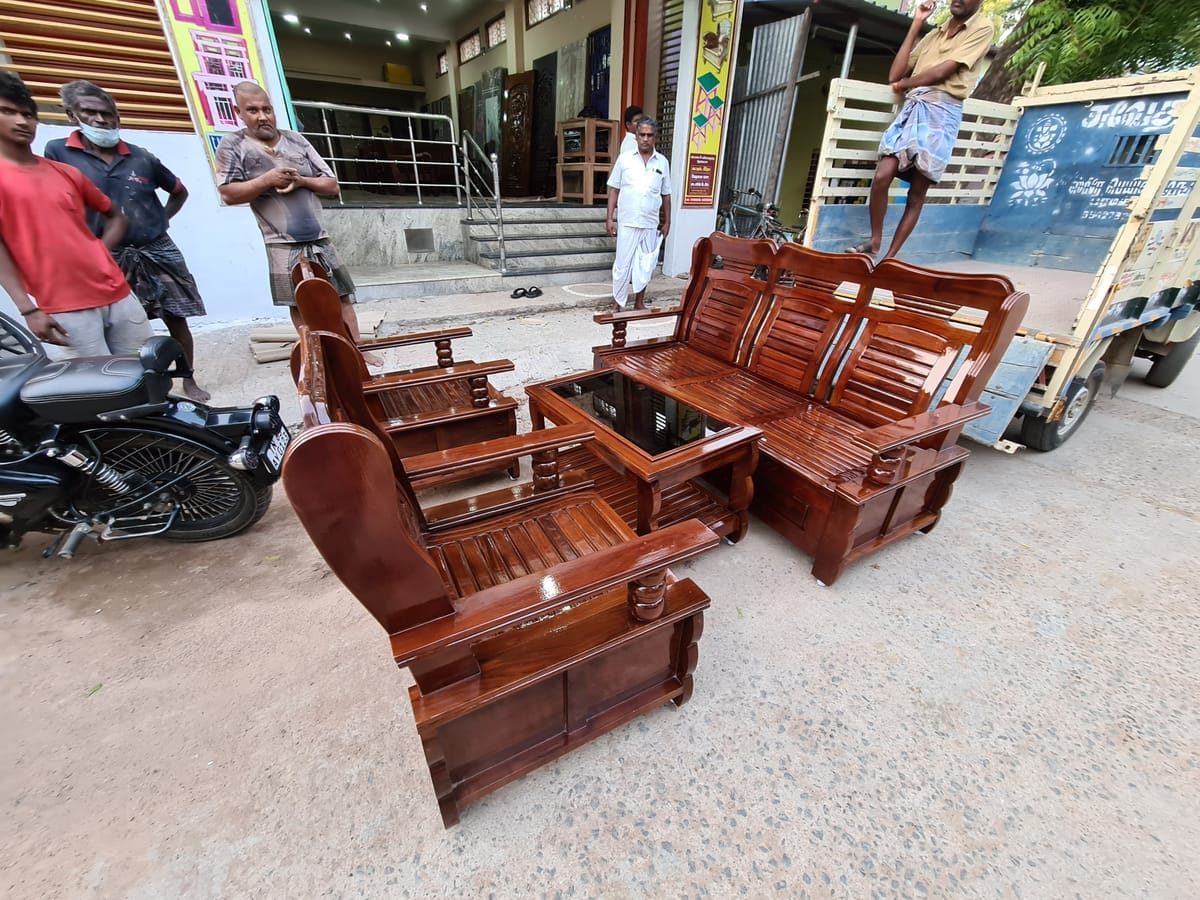 Wooden Sofa